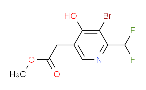 AM121824 | 1806068-77-8 | Methyl 3-bromo-2-(difluoromethyl)-4-hydroxypyridine-5-acetate