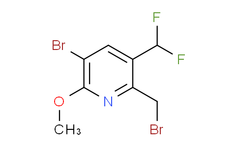 AM121825 | 1806868-84-7 | 5-Bromo-2-(bromomethyl)-3-(difluoromethyl)-6-methoxypyridine