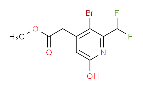 AM121828 | 1806910-76-8 | Methyl 3-bromo-2-(difluoromethyl)-6-hydroxypyridine-4-acetate