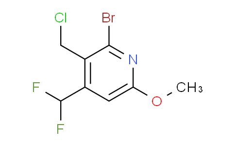 AM121829 | 1806868-93-8 | 2-Bromo-3-(chloromethyl)-4-(difluoromethyl)-6-methoxypyridine