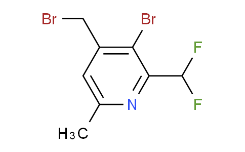 AM121835 | 1804850-26-7 | 3-Bromo-4-(bromomethyl)-2-(difluoromethyl)-6-methylpyridine