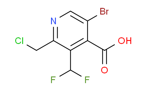 AM121839 | 1806871-32-8 | 5-Bromo-2-(chloromethyl)-3-(difluoromethyl)pyridine-4-carboxylic acid