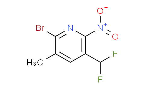 AM121843 | 1806859-96-0 | 2-Bromo-5-(difluoromethyl)-3-methyl-6-nitropyridine