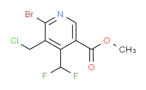 AM121844 | 1805251-71-1 | Methyl 2-bromo-3-(chloromethyl)-4-(difluoromethyl)pyridine-5-carboxylate