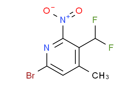 AM121845 | 1806873-33-5 | 6-Bromo-3-(difluoromethyl)-4-methyl-2-nitropyridine