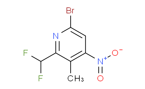 AM121852 | 1805928-40-8 | 6-Bromo-2-(difluoromethyl)-3-methyl-4-nitropyridine