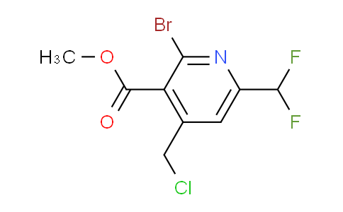 AM121853 | 1805392-35-1 | Methyl 2-bromo-4-(chloromethyl)-6-(difluoromethyl)pyridine-3-carboxylate