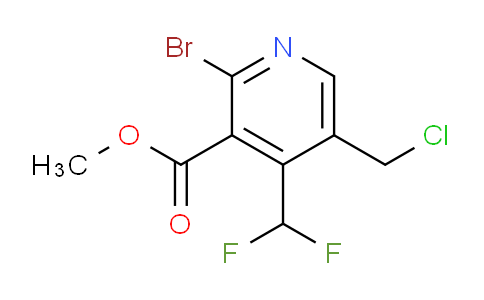 AM121856 | 1805044-23-8 | Methyl 2-bromo-5-(chloromethyl)-4-(difluoromethyl)pyridine-3-carboxylate