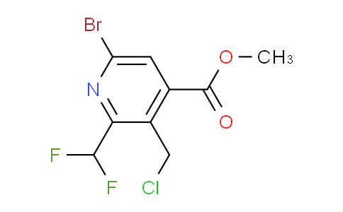 AM121859 | 1805953-84-7 | Methyl 6-bromo-3-(chloromethyl)-2-(difluoromethyl)pyridine-4-carboxylate