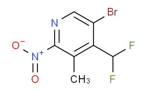 AM121862 | 1805353-91-6 | 5-Bromo-4-(difluoromethyl)-3-methyl-2-nitropyridine