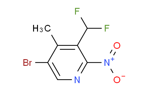 AM121867 | 1805928-89-5 | 5-Bromo-3-(difluoromethyl)-4-methyl-2-nitropyridine