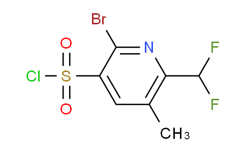 AM121869 | 1805250-14-9 | 2-Bromo-6-(difluoromethyl)-5-methylpyridine-3-sulfonyl chloride
