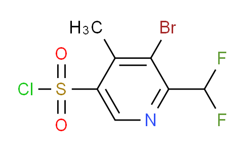 AM121870 | 1805938-65-1 | 3-Bromo-2-(difluoromethyl)-4-methylpyridine-5-sulfonyl chloride