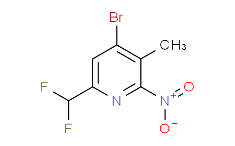 AM121874 | 1805929-04-7 | 4-Bromo-6-(difluoromethyl)-3-methyl-2-nitropyridine