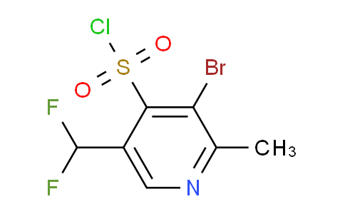 AM121880 | 1805442-77-6 | 3-Bromo-5-(difluoromethyl)-2-methylpyridine-4-sulfonyl chloride