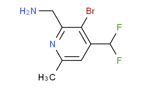 2-(Aminomethyl)-3-bromo-4-(difluoromethyl)-6-methylpyridine