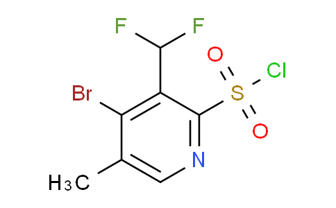 AM121890 | 1804954-97-9 | 4-Bromo-3-(difluoromethyl)-5-methylpyridine-2-sulfonyl chloride
