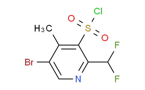 AM121894 | 1805356-97-1 | 5-Bromo-2-(difluoromethyl)-4-methylpyridine-3-sulfonyl chloride