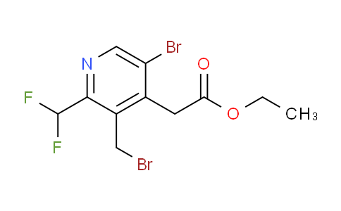 AM121904 | 1806868-80-3 | Ethyl 5-bromo-3-(bromomethyl)-2-(difluoromethyl)pyridine-4-acetate