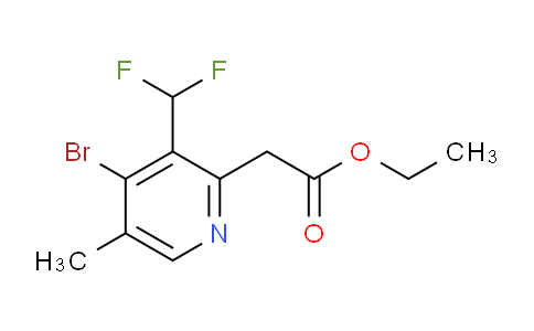 AM121916 | 1805938-05-9 | Ethyl 4-bromo-3-(difluoromethyl)-5-methylpyridine-2-acetate