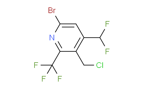 AM121934 | 1807001-99-5 | 6-Bromo-3-(chloromethyl)-4-(difluoromethyl)-2-(trifluoromethyl)pyridine