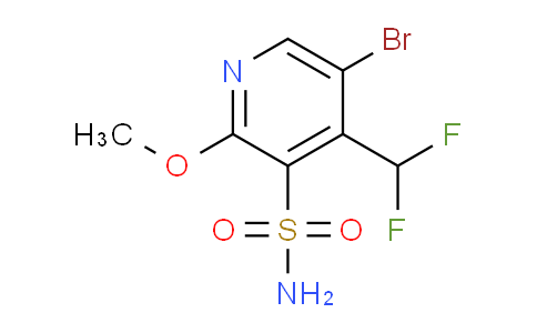 AM121936 | 1805243-10-0 | 5-Bromo-4-(difluoromethyl)-2-methoxypyridine-3-sulfonamide