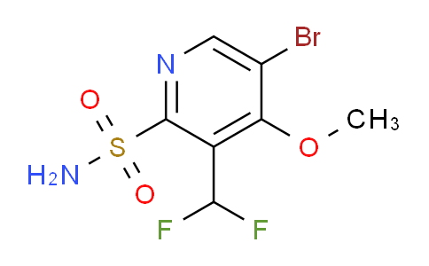 AM121937 | 1805243-18-8 | 5-Bromo-3-(difluoromethyl)-4-methoxypyridine-2-sulfonamide