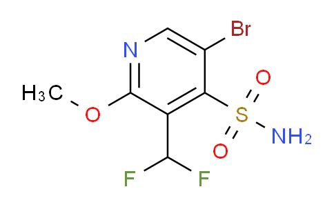 AM121938 | 1805168-55-1 | 5-Bromo-3-(difluoromethyl)-2-methoxypyridine-4-sulfonamide