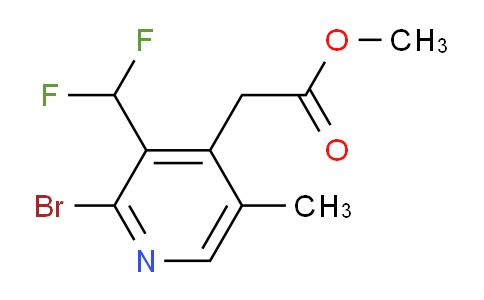 AM121953 | 1805354-98-6 | Methyl 2-bromo-3-(difluoromethyl)-5-methylpyridine-4-acetate