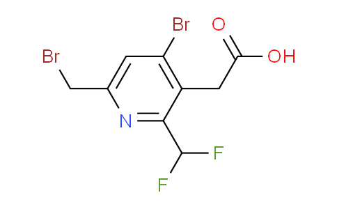 AM121954 | 1806972-58-6 | 4-Bromo-6-(bromomethyl)-2-(difluoromethyl)pyridine-3-acetic acid