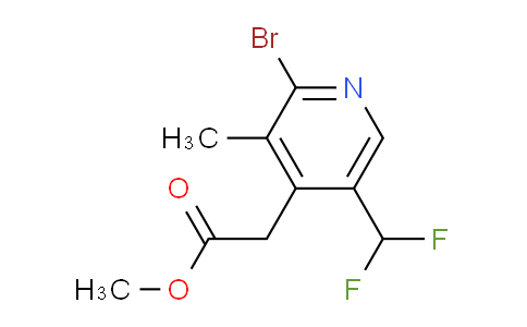 AM121962 | 1805355-07-0 | Methyl 2-bromo-5-(difluoromethyl)-3-methylpyridine-4-acetate