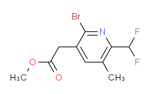 AM121969 | 1805342-43-1 | Methyl 2-bromo-6-(difluoromethyl)-5-methylpyridine-3-acetate