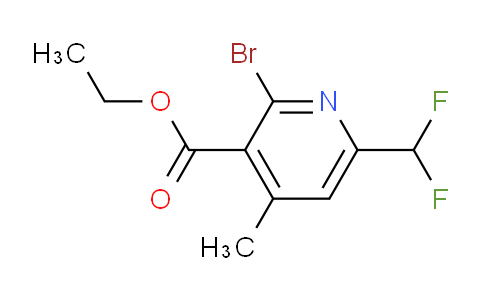 AM121990 | 1806994-67-1 | Ethyl 2-bromo-6-(difluoromethyl)-4-methylpyridine-3-carboxylate