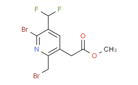 AM121991 | 1806974-19-5 | Methyl 2-bromo-6-(bromomethyl)-3-(difluoromethyl)pyridine-5-acetate