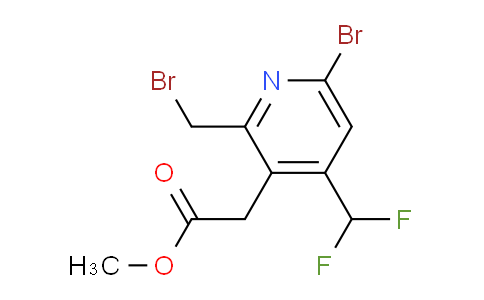 AM121994 | 1805382-56-2 | Methyl 6-bromo-2-(bromomethyl)-4-(difluoromethyl)pyridine-3-acetate