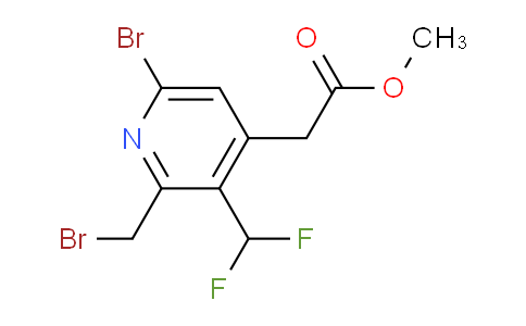 AM121996 | 1806868-47-2 | Methyl 6-bromo-2-(bromomethyl)-3-(difluoromethyl)pyridine-4-acetate