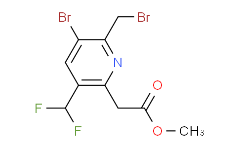 AM122000 | 1806922-31-5 | Methyl 3-bromo-2-(bromomethyl)-5-(difluoromethyl)pyridine-6-acetate