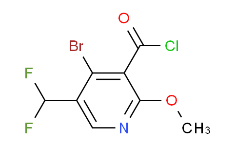 AM122010 | 1805241-51-3 | 4-Bromo-5-(difluoromethyl)-2-methoxypyridine-3-carbonyl chloride