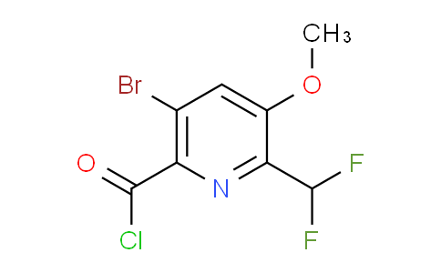 AM122012 | 1805426-72-5 | 5-Bromo-2-(difluoromethyl)-3-methoxypyridine-6-carbonyl chloride