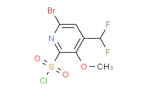 AM122023 | 1805427-11-5 | 6-Bromo-4-(difluoromethyl)-3-methoxypyridine-2-sulfonyl chloride