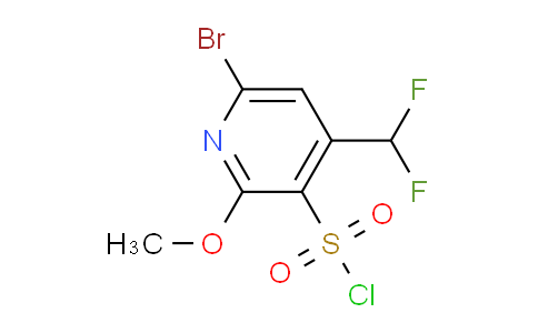 AM122024 | 1804978-57-1 | 6-Bromo-4-(difluoromethyl)-2-methoxypyridine-3-sulfonyl chloride