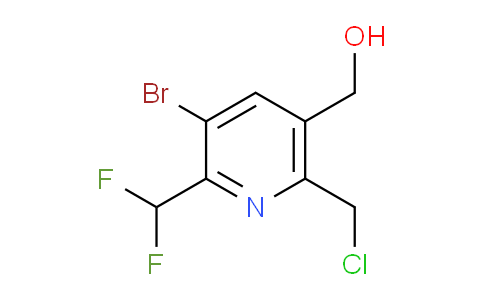 AM122035 | 1807001-59-7 | 3-Bromo-6-(chloromethyl)-2-(difluoromethyl)pyridine-5-methanol