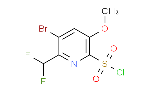 AM122038 | 1804978-61-7 | 3-Bromo-2-(difluoromethyl)-5-methoxypyridine-6-sulfonyl chloride