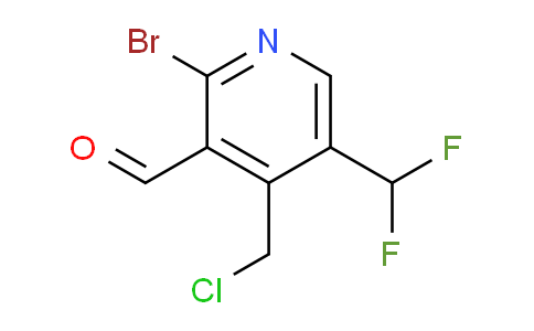 AM122044 | 1804667-88-6 | 2-Bromo-4-(chloromethyl)-5-(difluoromethyl)pyridine-3-carboxaldehyde
