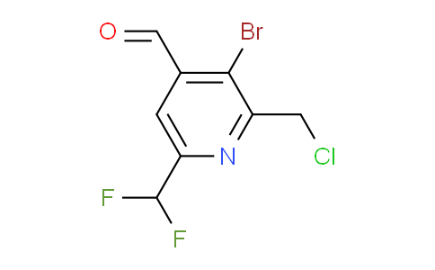 AM122058 | 1806870-74-5 | 3-Bromo-2-(chloromethyl)-6-(difluoromethyl)pyridine-4-carboxaldehyde