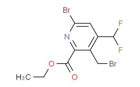 AM122060 | 1807001-37-1 | Ethyl 6-bromo-3-(bromomethyl)-4-(difluoromethyl)pyridine-2-carboxylate