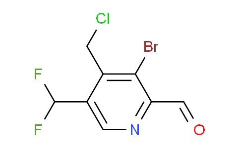 AM122063 | 1807001-77-9 | 3-Bromo-4-(chloromethyl)-5-(difluoromethyl)pyridine-2-carboxaldehyde