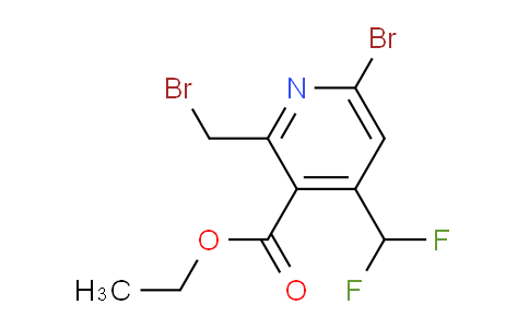 AM122066 | 1805258-12-1 | Ethyl 6-bromo-2-(bromomethyl)-4-(difluoromethyl)pyridine-3-carboxylate