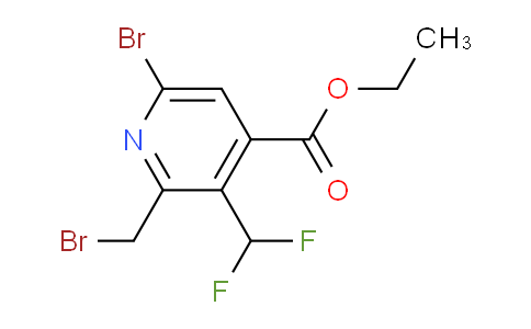 AM122069 | 1805258-14-3 | Ethyl 6-bromo-2-(bromomethyl)-3-(difluoromethyl)pyridine-4-carboxylate