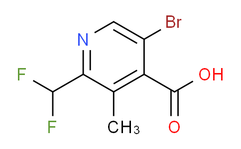 AM122081 | 1804953-32-9 | 5-Bromo-2-(difluoromethyl)-3-methylpyridine-4-carboxylic acid